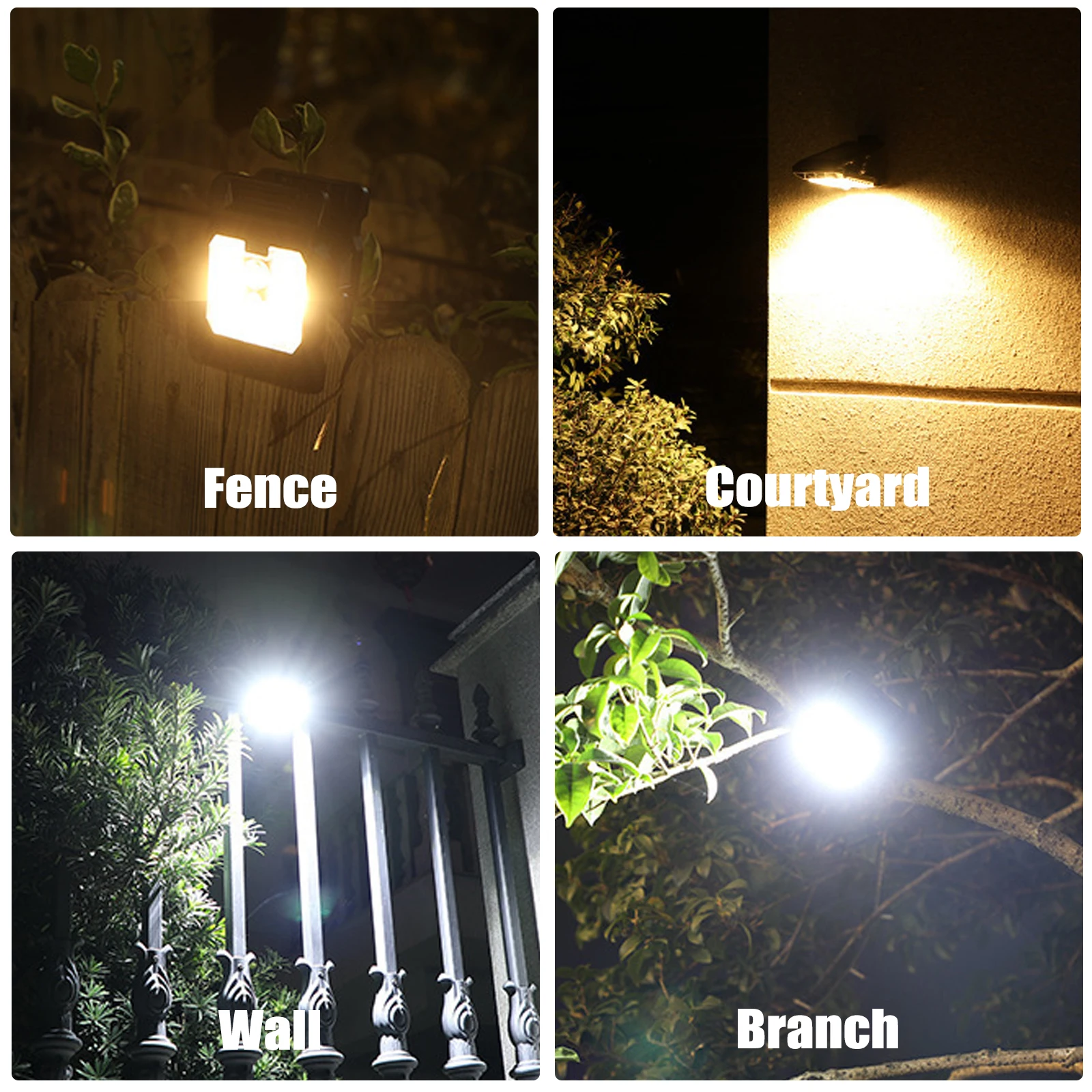 Outdoor Motion Sensor Lights 3 Modes Super Bright Portable IP65 Waterproof Solar Powered Fence Lights for Deck Camping Grill
Outdoor Motion Sensor Lights 3 Modes Super Bright Portable IP65 Waterproof Solar Powered Fence Lights for Deck Camping Grill