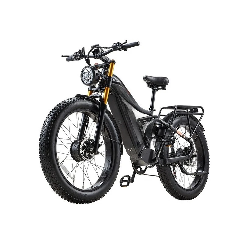 Beach snow fat tire off-road moped, high-speed double shock absorption off-road electric bicycle
Beach snow fat tire off-road moped, high-speed double shock absorption off-road electric bicycle