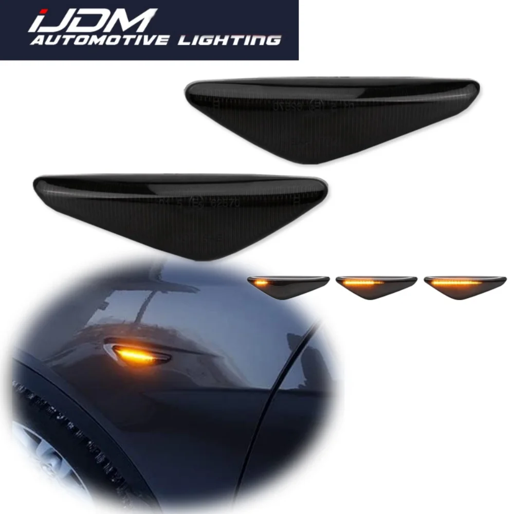 For BMW X3 F25 X5 E70 X6 E71 E72 Error Free Amber Sequential Blinker LED Car Front Fender Side Marker Turn Signal Lights 12V
For BMW X3 F25 X5 E70 X6 E71 E72 Error Free Amber Sequential Blinker LED Car Front Fender Side Marker Turn Signal Lights 12V