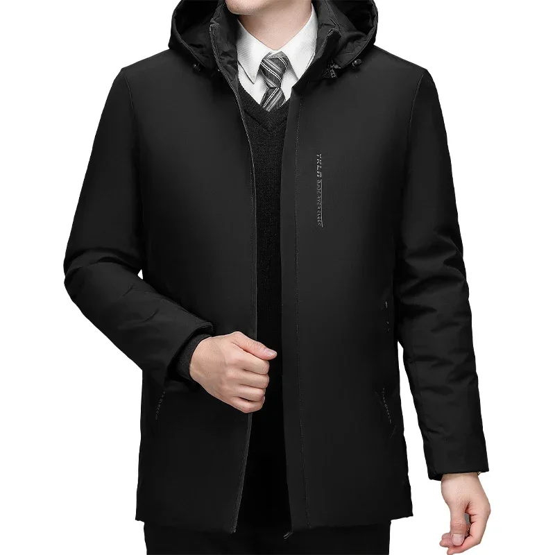 Casual Pockets Men Clothing Mens Jackets Waterproof Hooded Collar Business Parka Jacket Coat Windproof Thick Fleece Parkas Men
Casual Pockets Men Clothing Mens Jackets Waterproof Hooded Collar Business Parka Jacket Coat Windproof Thick Fleece Parkas Men