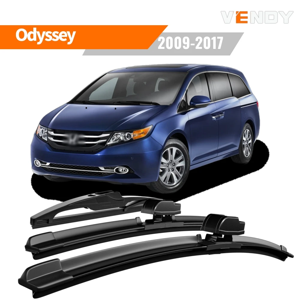 1set Front & Rear Windshield Wiper Blades Windscreen Wipers For Honda Odyssey 2009-2017 Rubber Brushes Car Accessories Refills
1set Front & Rear Windshield Wiper Blades Windscreen Wipers For Honda Odyssey 2009-2017 Rubber Brushes Car Accessories Refills