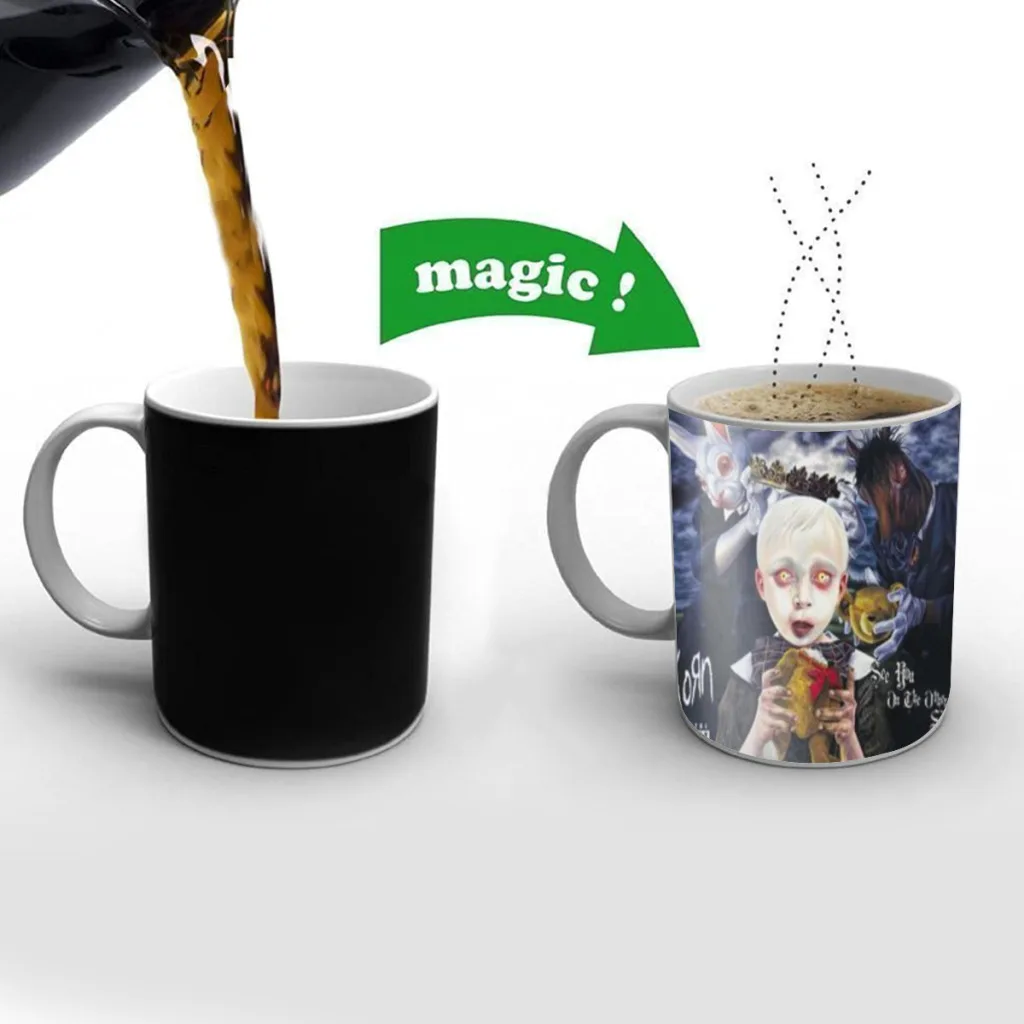 Korn Rock Band Music Anime One Piece Coffee Mugs And Mug Creative Color Change Tea Cup Ceramic Milk Cups Novelty Gifts
Korn Rock Band Music Anime One Piece Coffee Mugs And Mug Creative Color Change Tea Cup Ceramic Milk Cups Novelty Gifts