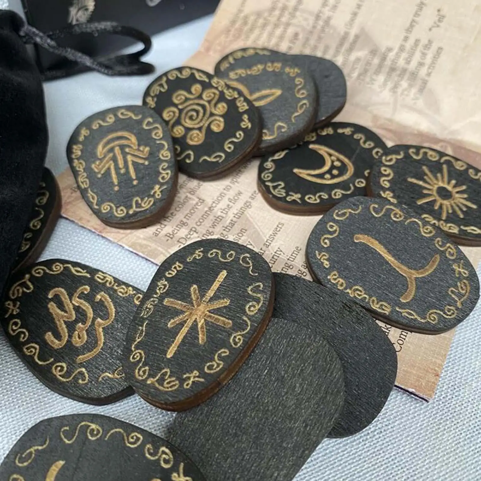 Natural Stone Beads Viking Rune Runic Alphabets Reiki Stone Collection Jewelry Making for Witch Kit Magic Rituals
Natural Stone Beads Viking Rune Runic Alphabets Reiki Stone Collection Jewelry Making for Witch Kit Magic Rituals