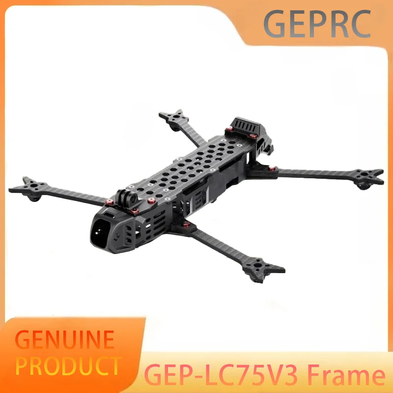 GEPRC GEP-LC75 V3 Frame Compatible with Crocodile75 V3 7.5 inch 342mm Drone Accessories FPV Freestyle RC Racing Drone Models
GEPRC GEP-LC75 V3 Frame Compatible with Crocodile75 V3 7.5 inch 342mm Drone Accessories FPV Freestyle RC Racing Drone Models