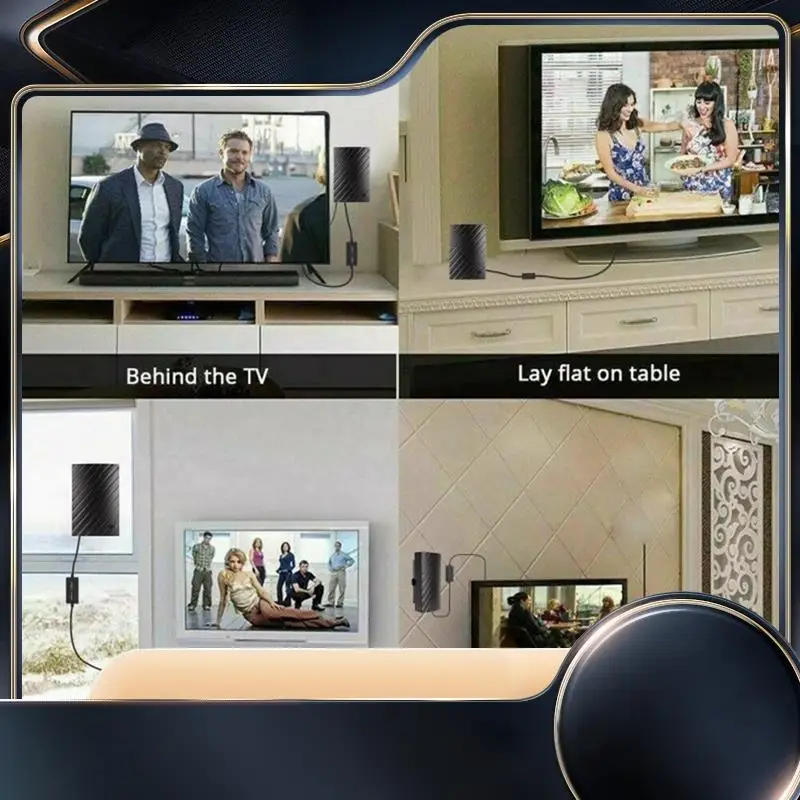 Антенна HDTV 25DBI с высоким коэффициентом усиления, внутренняя цифровая телевизионная антенна высокой четкости 4K, усилитель сигнала без сетевого подключения-N34R
Антенна HDTV 25DBI с высоким коэффициентом усиления, внутренняя цифровая телевизионная антенна высокой четкости 4K, усилитель сигнала без сетевого подключения-N34R