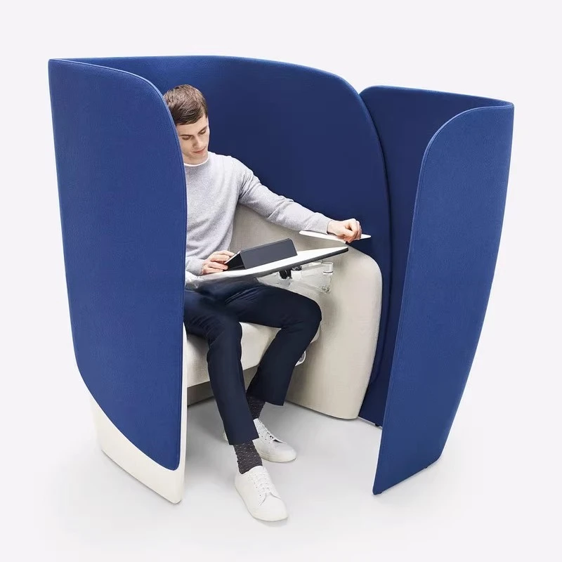 Sofa chair with table board Office waiting area Private high back single sofa chair
Sofa chair with table board Office waiting area Private high back single sofa chair