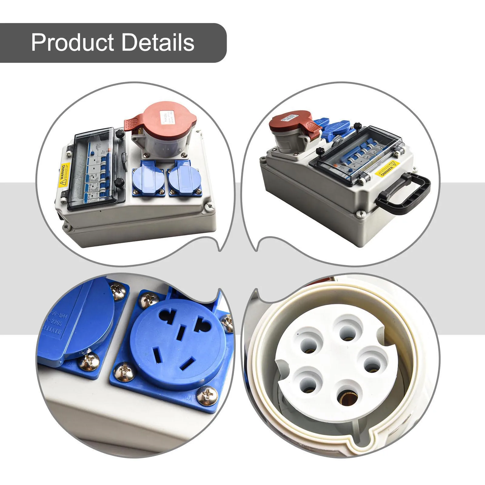 Construction Site Power Box IP65 Socket Box Easy Installation High Temperature Resistant High-quality Materials
Construction Site Power Box IP65 Socket Box Easy Installation High Temperature Resistant High-quality Materials