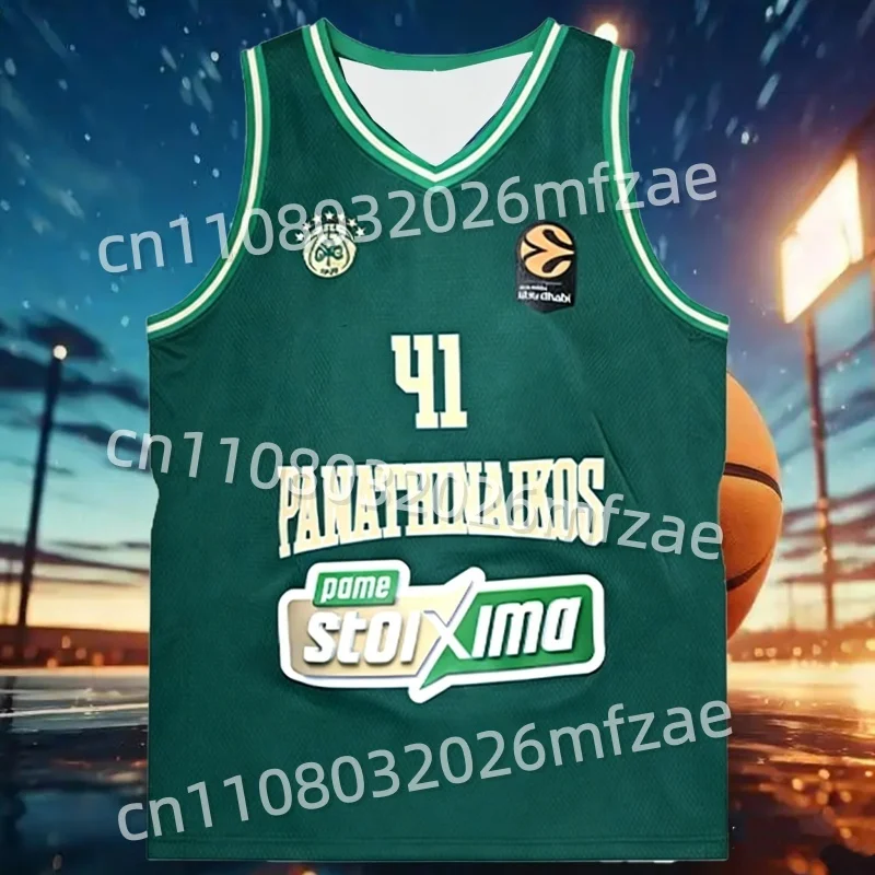 2026 Greece Panathinaikos Athens Basketball Match Jersey Adult Men's Basketball Vest Special Fan Basketball Jersey Beach Surfing
2026 Greece Panathinaikos Athens Basketball Match Jersey Adult Men's Basketball Vest Special Fan Basketball Jersey Beach Surfing
