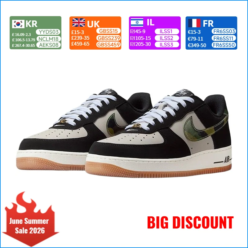 Nike Air Force 1 Low Anti-Slip, Wear-Resistant Classic Versatile Fashion Sports Casual Sneakers HQ1967-100
Nike Air Force 1 Low Anti-Slip, Wear-Resistant Classic Versatile Fashion Sports Casual Sneakers HQ1967-100
