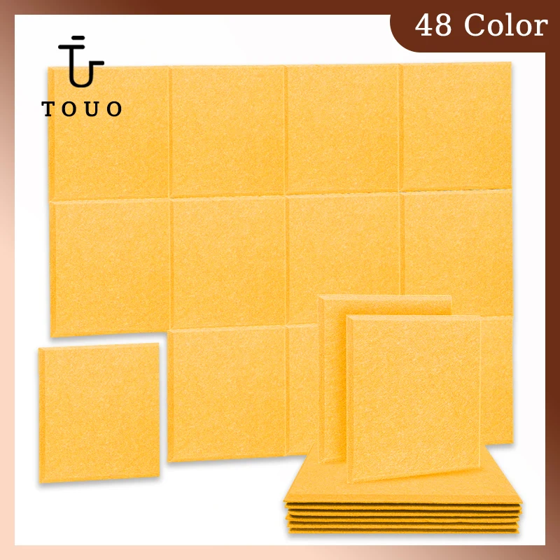 TOUO Acoustic Panels 12 Pcs Soundproofing Treatment High Density Sound Proof Wall Panel Home Accessories
TOUO Acoustic Panels 12 Pcs Soundproofing Treatment High Density Sound Proof Wall Panel Home Accessories