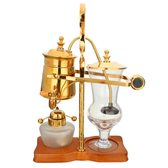 Multifunctional Silver Gold Belgian Luxury Royal Balance Siphon Coffee Machine
Multifunctional Silver Gold Belgian Luxury Royal Balance Siphon Coffee Machine