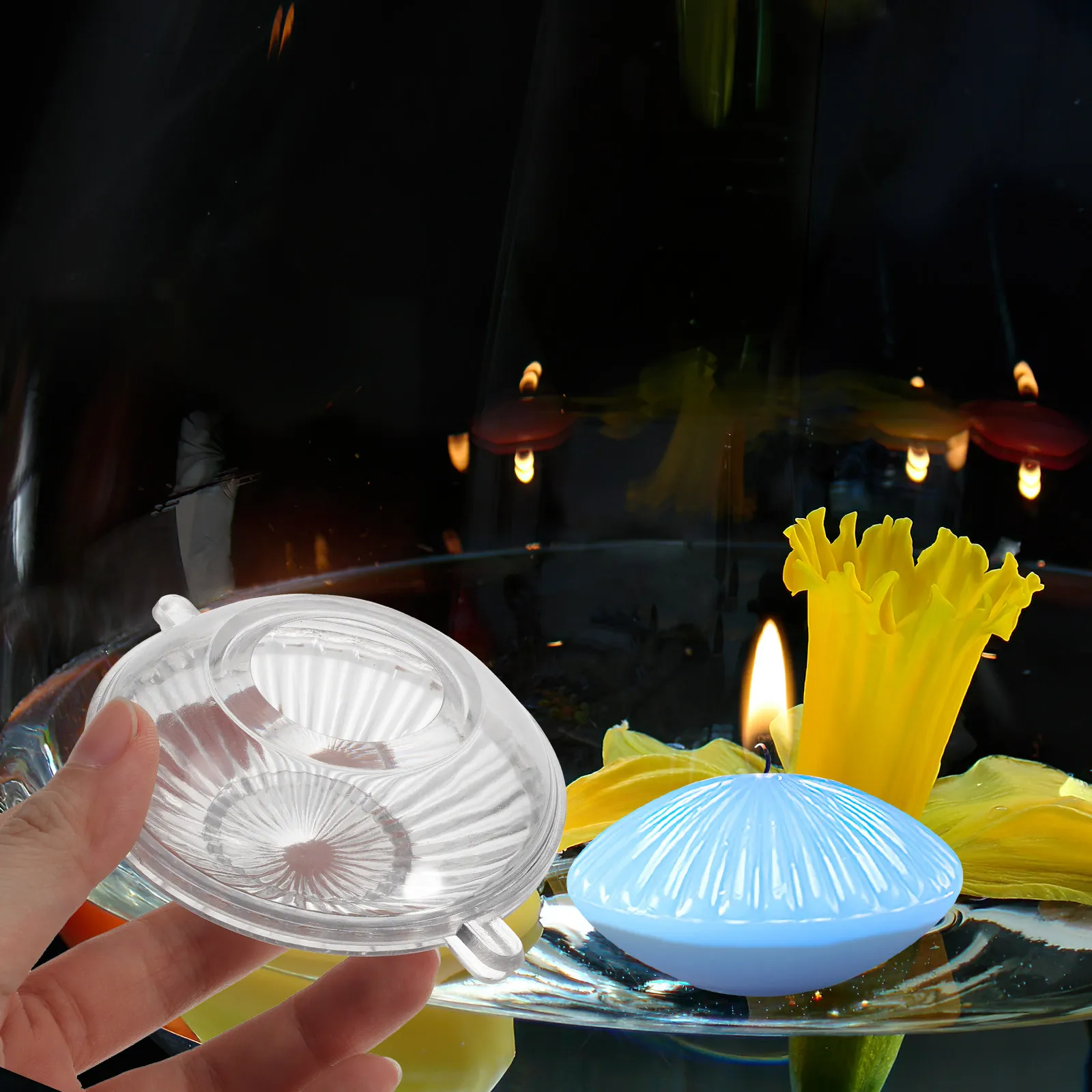 Plastic Floating Mold DIY Making Supplies for Wedding Decoration Craft Scented Candles Reusable Mould
Plastic Floating Mold DIY Making Supplies for Wedding Decoration Craft Scented Candles Reusable Mould