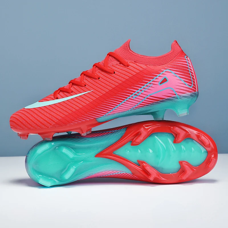 New Men Outdoor Football Boots Soccer Shoes Cleats Match Training TF/FG Grass Ankle Long Spikes Sport Hot-selling High-quality
New Men Outdoor Football Boots Soccer Shoes Cleats Match Training TF/FG Grass Ankle Long Spikes Sport Hot-selling High-quality