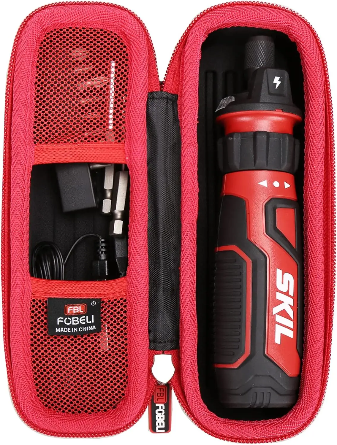 Hard EVA Carrying Case for 4V Cordless Screwdriver, Shockproof & Waterproof Storage Bag (Case Only)
Hard EVA Carrying Case for 4V Cordless Screwdriver, Shockproof & Waterproof Storage Bag (Case Only)
