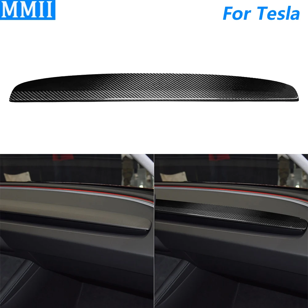 For Tesla Model 3 Highland For Model Y Juniper Real Dry Carbon Fiber Center Console Dashboard Panel Trim Cover Car Accessories
For Tesla Model 3 Highland For Model Y Juniper Real Dry Carbon Fiber Center Console Dashboard Panel Trim Cover Car Accessories