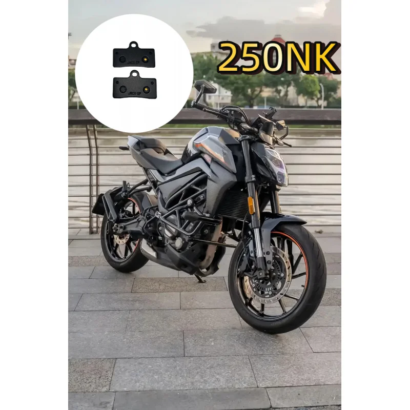 CFMOTO 250NK 300NK 250SR 300SR brake pads are suitable for motorcycle high standard disc brake skins
CFMOTO 250NK 300NK 250SR 300SR brake pads are suitable for motorcycle high standard disc brake skins