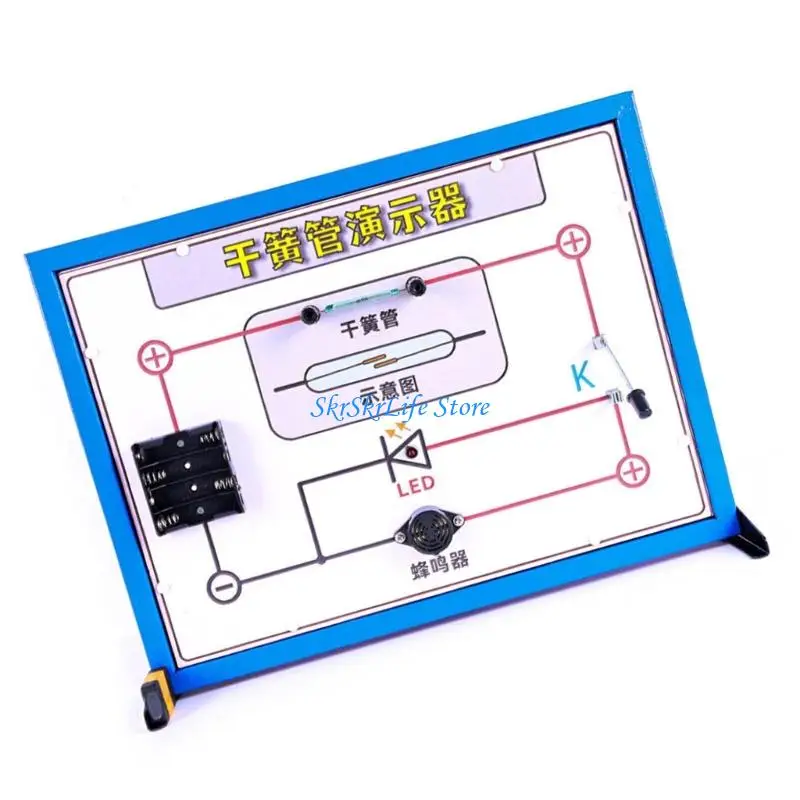E65E Selfs Induction Phenomenon Demonstrator Selfs Induction Poweron /Off for Students
E65E Selfs Induction Phenomenon Demonstrator Selfs Induction Poweron /Off for Students