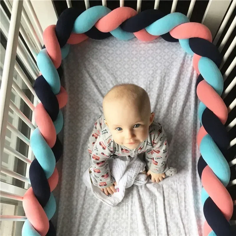 1M/2M/3M Baby Bed Bumper Braid Knot Long Handmade Knotted Weaving Plush Baby Crib Protector Infant Knot Pillow Room Decor
1M/2M/3M Baby Bed Bumper Braid Knot Long Handmade Knotted Weaving Plush Baby Crib Protector Infant Knot Pillow Room Decor