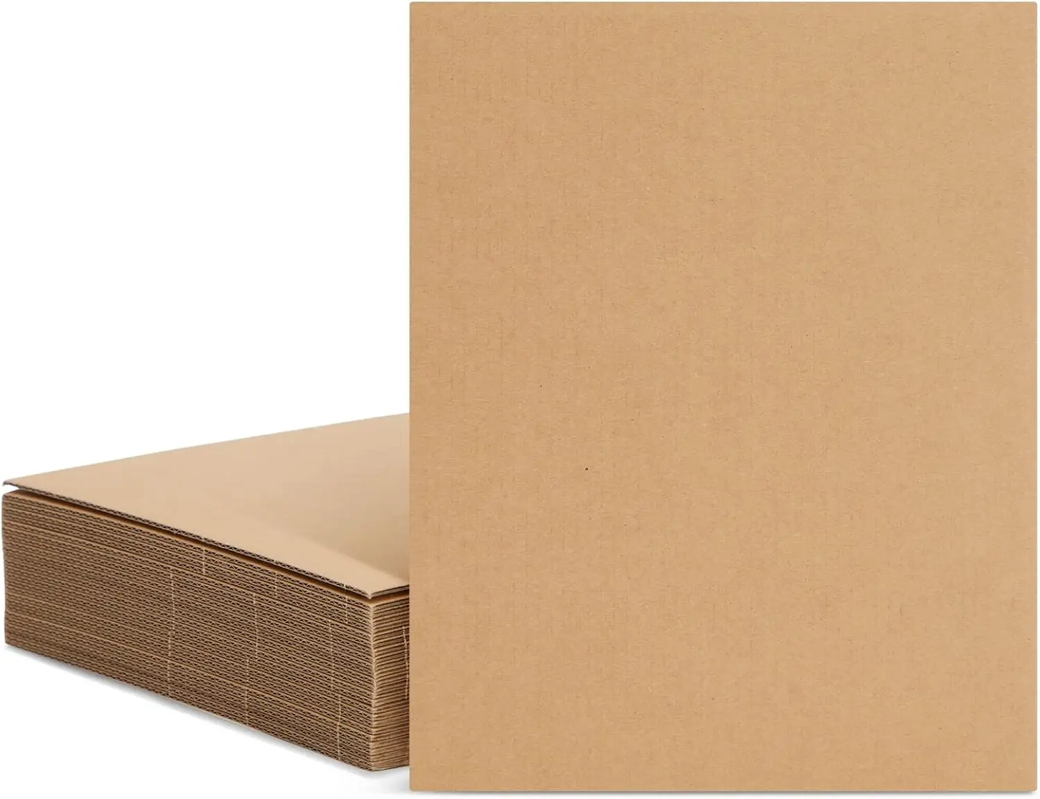 25 Pack Corrugated Cardboard Sheets 8x10.2in, 2mm Thick E-Flute Brown for Crafts, Mailing Inserts, DIY Projects
25 Pack Corrugated Cardboard Sheets 8x10.2in, 2mm Thick E-Flute Brown for Crafts, Mailing Inserts, DIY Projects