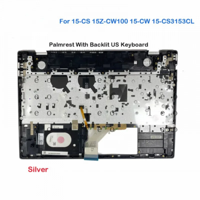 QW NEW For HP Pavilion 15-CS 15CS 15-CW Upper Case Palmrest W/ Keyboard L24752-001
QW NEW For HP Pavilion 15-CS 15CS 15-CW Upper Case Palmrest W/ Keyboard L24752-001