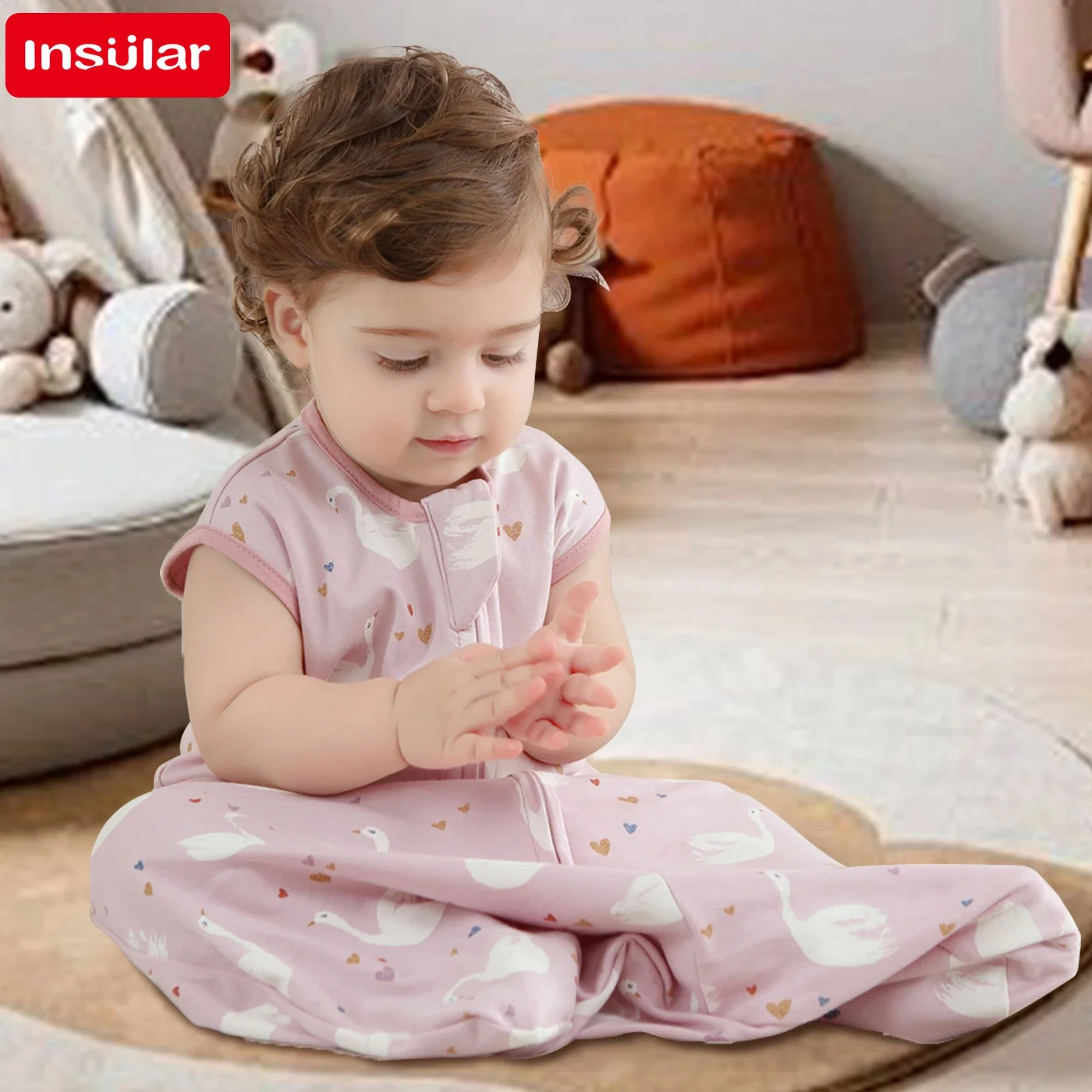New Cotton Fabric Baby Sleeping Bags Sleeveless Vest Newborn Child Anti-kick Quilt Summer Thin Two Way Zipper Baby Sleeping Sack
New Cotton Fabric Baby Sleeping Bags Sleeveless Vest Newborn Child Anti-kick Quilt Summer Thin Two Way Zipper Baby Sleeping Sack