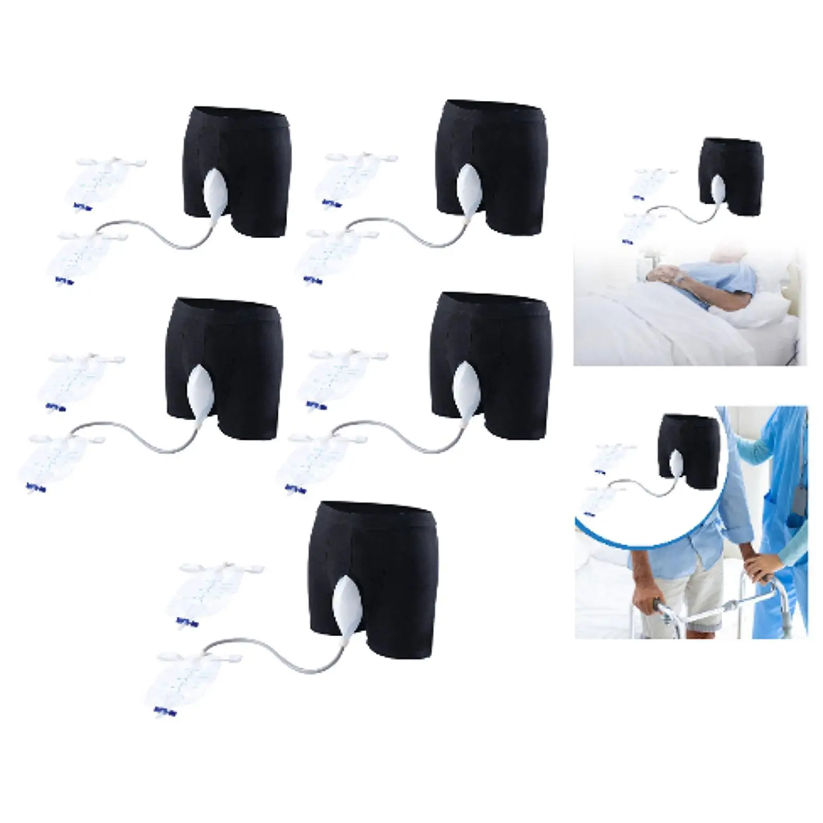 Мужской мешок для мочи, коллектор, мочевой дренажный мешок, портативный носимый писсуар для путешествий, пожилых людей, прикованный к постели кемпинг
Мужской мешок для мочи, коллектор, мочевой дренажный мешок, портативный носимый писсуар для путешествий, пожилых людей, прикованный к постели кемпинг