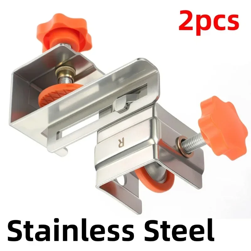 2pcs Stainless Steel High Drawer Clamps Woodworking Tools Side-mounted Drawer Clamp Flexible Adjustment Panel Fixing Tool
2pcs Stainless Steel High Drawer Clamps Woodworking Tools Side-mounted Drawer Clamp Flexible Adjustment Panel Fixing Tool