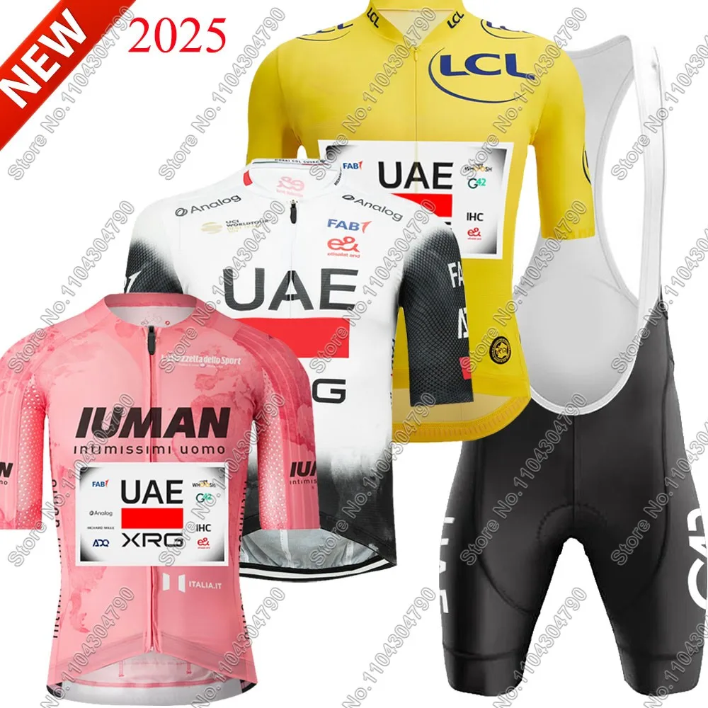 Комплект велосипедного трикотажа команды ОАЭ 2025 года, розовый Tour De Italia TDF, мужская одежда Tadej PogaGa, рубашки для шоссейного велосипеда, костюм, велосипедные нагрудники, шорты MTB
Комплект велосипедного трикотажа команды ОАЭ 2025 года, розовый Tour De Italia TDF, мужская одежда Tadej PogaGa, рубашки для шоссейного велосипеда, костюм, велосипедные нагрудники, шорты MTB