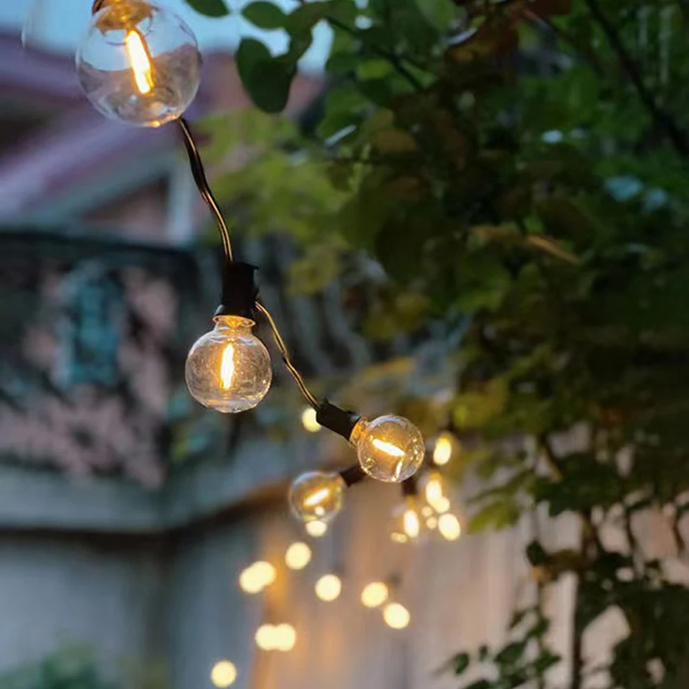 G40 Clear Globe String Lights With Bulbs UL Listed Indoor and Outdoor. Great for bistro, patios,party, home, wedding lights
G40 Clear Globe String Lights With Bulbs UL Listed Indoor and Outdoor. Great for bistro, patios,party, home, wedding lights