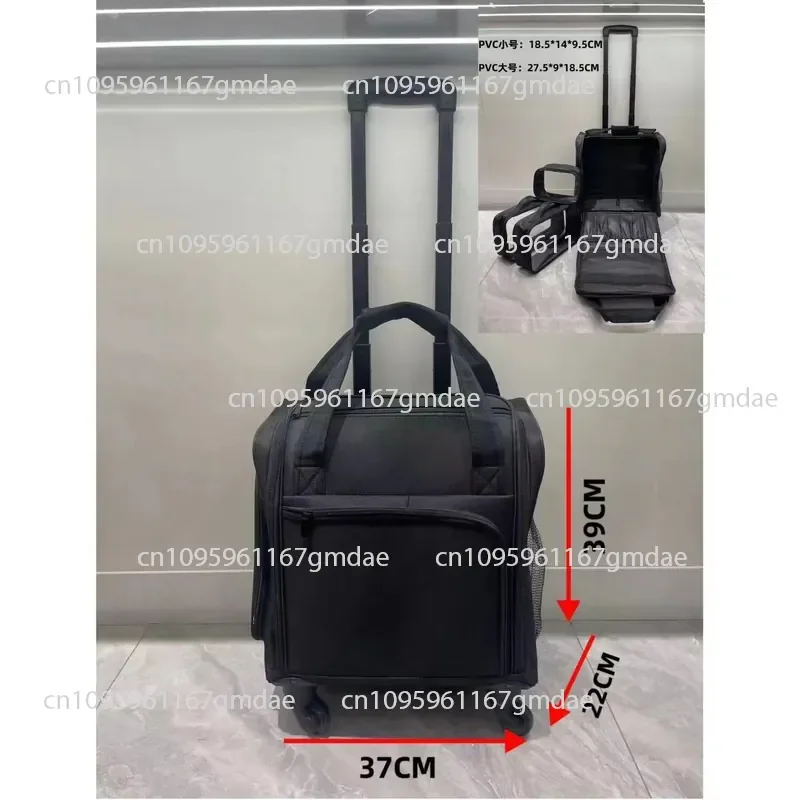 Large capacity tie rod with wheel cosmetic bag beauty box
Large capacity tie rod with wheel cosmetic bag beauty box