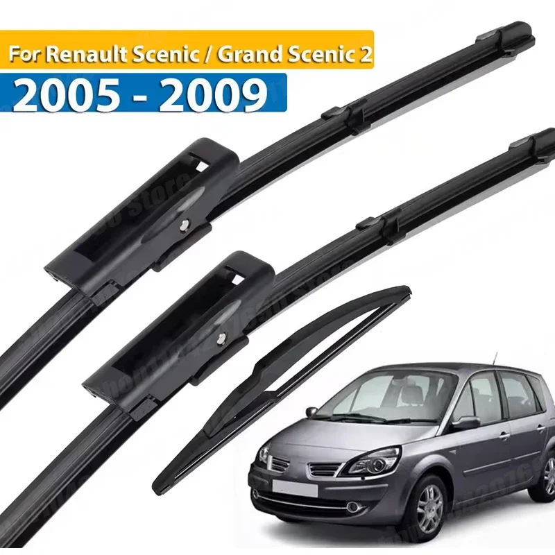 Wiper Front & Rear Wiper Blades For Renault Scenic 2 / Grand 2005 - 2009 Windshield Windscreen Window Brushes 26"22"10"
Wiper Front & Rear Wiper Blades For Renault Scenic 2 / Grand 2005 - 2009 Windshield Windscreen Window Brushes 26"22"10"