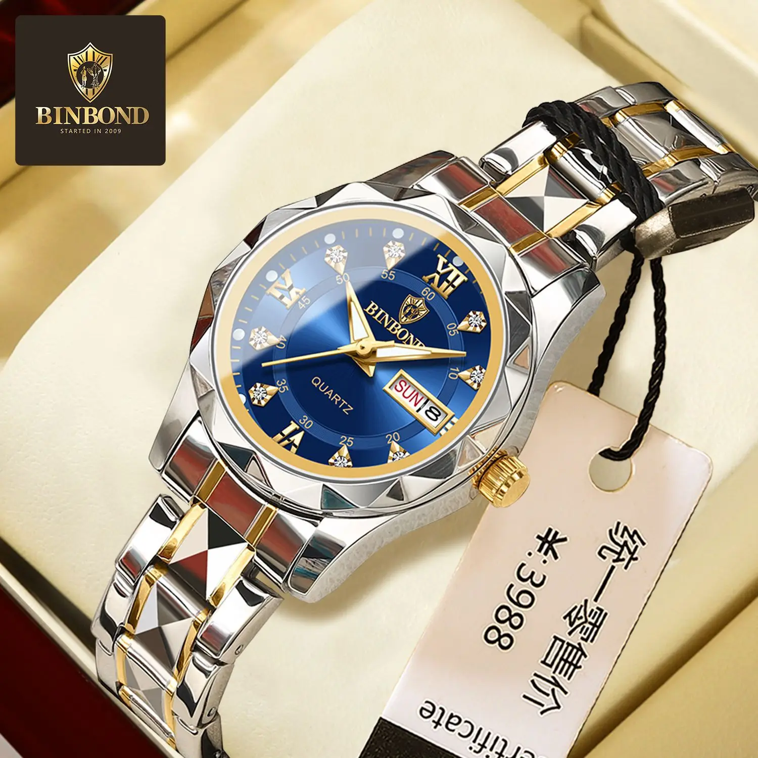BINBONG Women Watches Luxury Fashion Ladies Quartz Watch Waterproof Luminous Date Stainless Wristwatch Girlfriend Lovers Gift
BINBONG Women Watches Luxury Fashion Ladies Quartz Watch Waterproof Luminous Date Stainless Wristwatch Girlfriend Lovers Gift