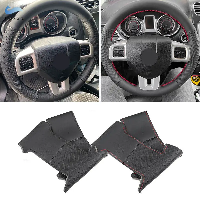 Soft Perforated Leather Cover For Dodge Journey 14-16 Grand Caravan Avenger Durango Hand Sewing Car Steering Wheel Cover Trim
Soft Perforated Leather Cover For Dodge Journey 14-16 Grand Caravan Avenger Durango Hand Sewing Car Steering Wheel Cover Trim