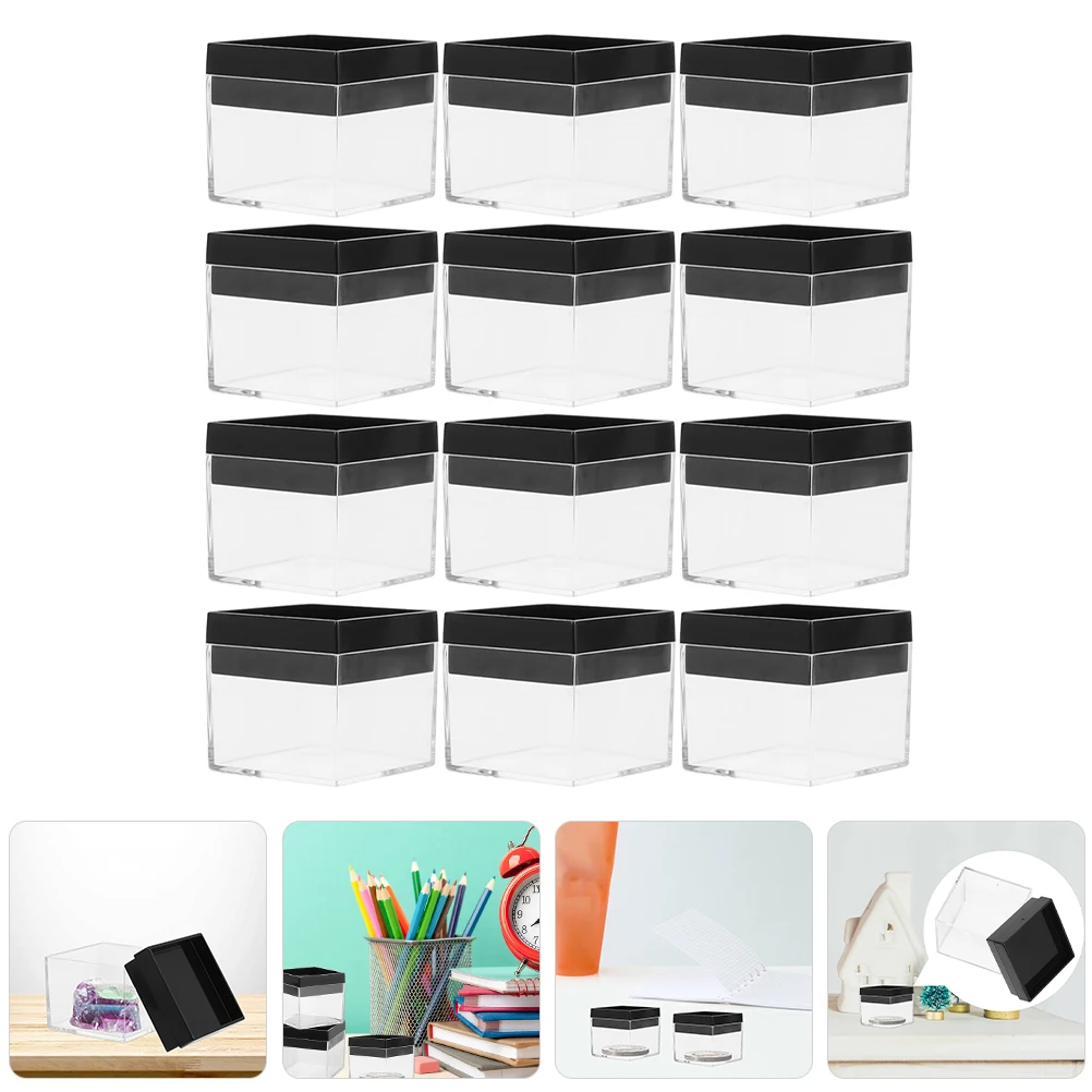 12pcs Clear Specimen Display Boxes Transparent Storage Containers For Minerals Crafts Electronics Sturdy Stackable
12pcs Clear Specimen Display Boxes Transparent Storage Containers For Minerals Crafts Electronics Sturdy Stackable