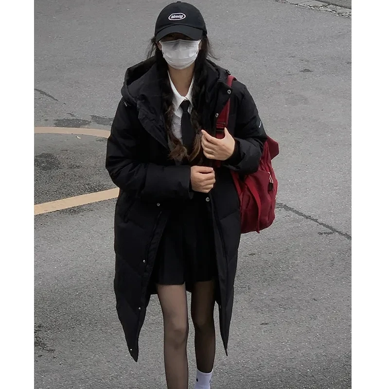 2025 Korean Jacket Women Winter Parkas Solid Hooded Thicken Warm Female Snow Wear Coat Padded Loose Clothes
2025 Korean Jacket Women Winter Parkas Solid Hooded Thicken Warm Female Snow Wear Coat Padded Loose Clothes