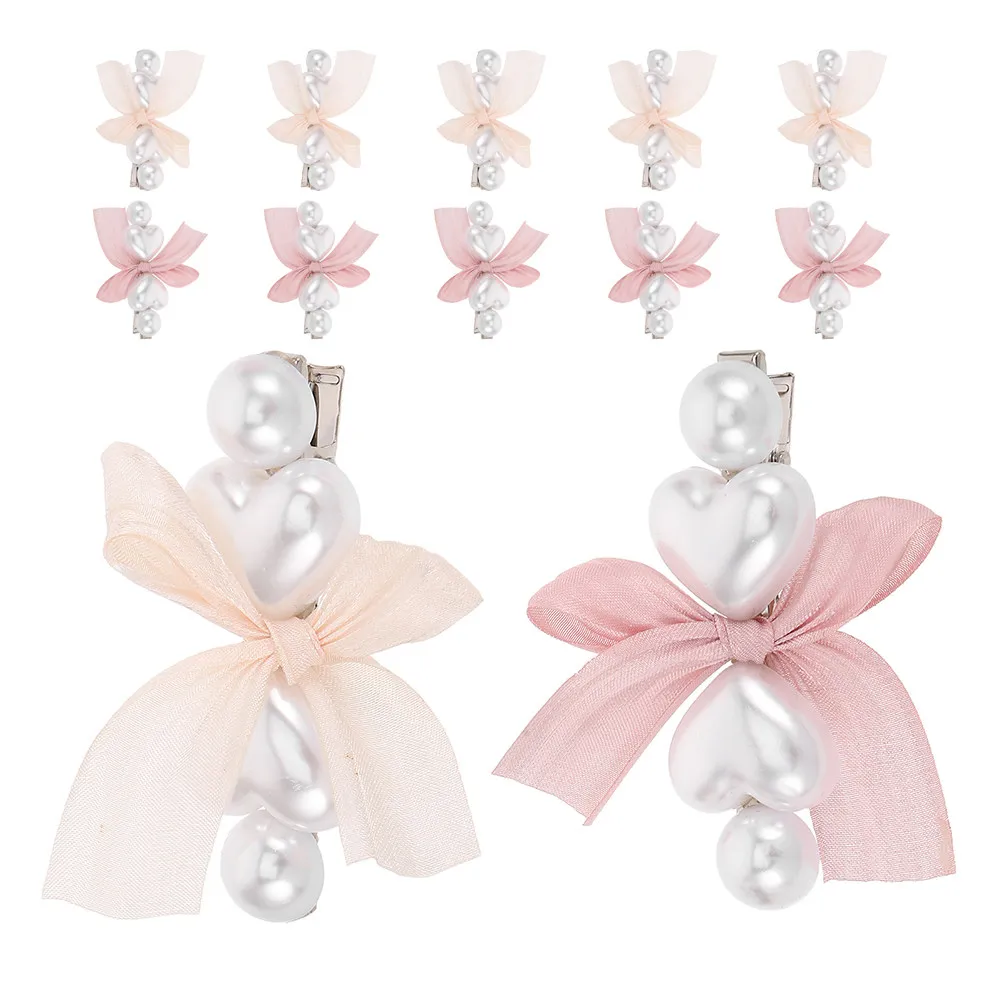 12Pcs Fashion Bow Barrettes Beige Pink Gentle Colors Reduce Fatigue Ideal Longterm Wear Hairpin Hair Bows Bow Clip
12Pcs Fashion Bow Barrettes Beige Pink Gentle Colors Reduce Fatigue Ideal Longterm Wear Hairpin Hair Bows Bow Clip