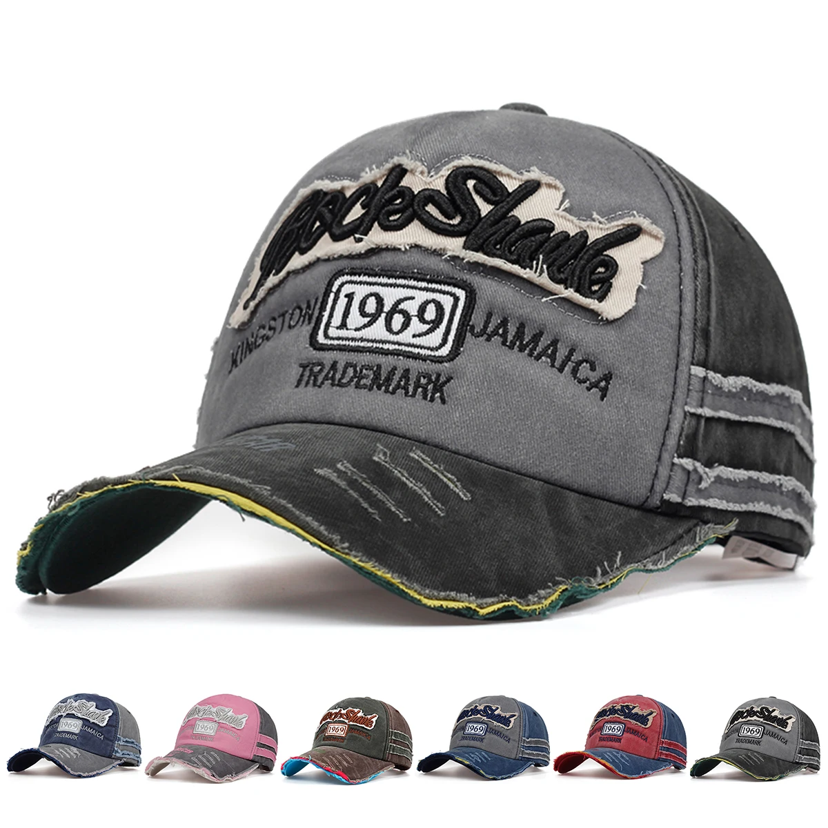 1piece Unisex 1969 Patches Vintage Baseball Cap Outdoor Adjustable Sunscreen Leisure Hat Spring Autumn Travel Tourism Beach
1piece Unisex 1969 Patches Vintage Baseball Cap Outdoor Adjustable Sunscreen Leisure Hat Spring Autumn Travel Tourism Beach