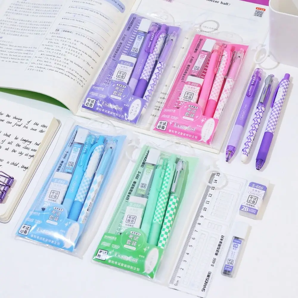 Black Ink Gel Pen Exam Stationery Set INS Eraser Drawing Ruler Student Exam Kit Pencil Refill Student Stationery Set Study
Black Ink Gel Pen Exam Stationery Set INS Eraser Drawing Ruler Student Exam Kit Pencil Refill Student Stationery Set Study