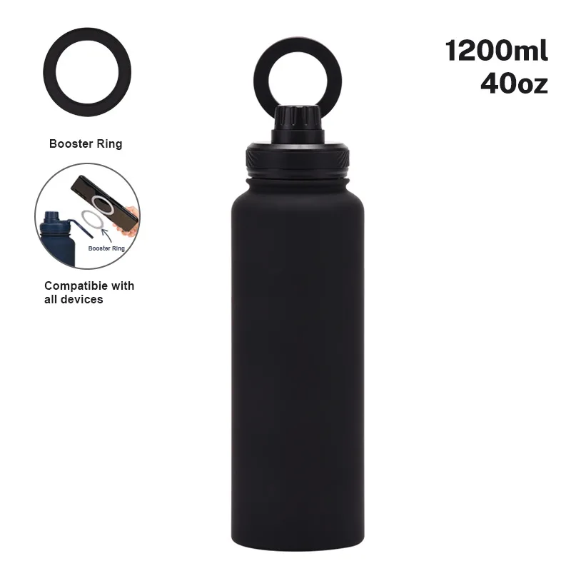 40oz 1200ml Thermos Bottle Sports Water Bottle With Mobile Phone Holder Custom Name Gift
40oz 1200ml Thermos Bottle Sports Water Bottle With Mobile Phone Holder Custom Name Gift