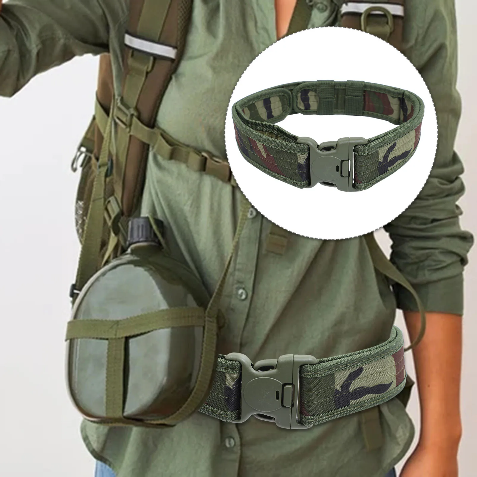 Outdoor Mountaineering Belt While Hunting Outer Waist Camping Military Eva Man
Outdoor Mountaineering Belt While Hunting Outer Waist Camping Military Eva Man