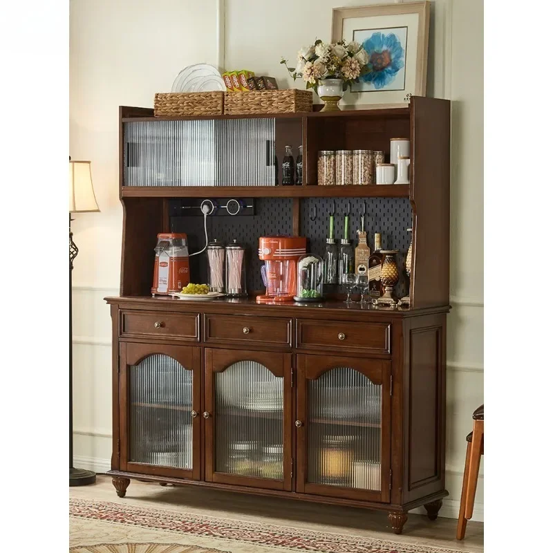 Solid wood sideboard, living room, vintage storage cabinet, wine cabinet, against the wall, European style simple kitchen
Solid wood sideboard, living room, vintage storage cabinet, wine cabinet, against the wall, European style simple kitchen
