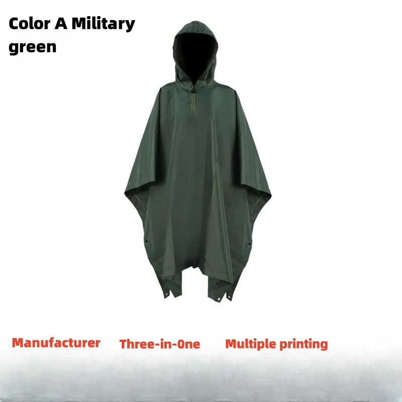 European and American best-selling adult three-in-one camouflage square raincoat for outdoor hiking mountaineering camping
European and American best-selling adult three-in-one camouflage square raincoat for outdoor hiking mountaineering camping