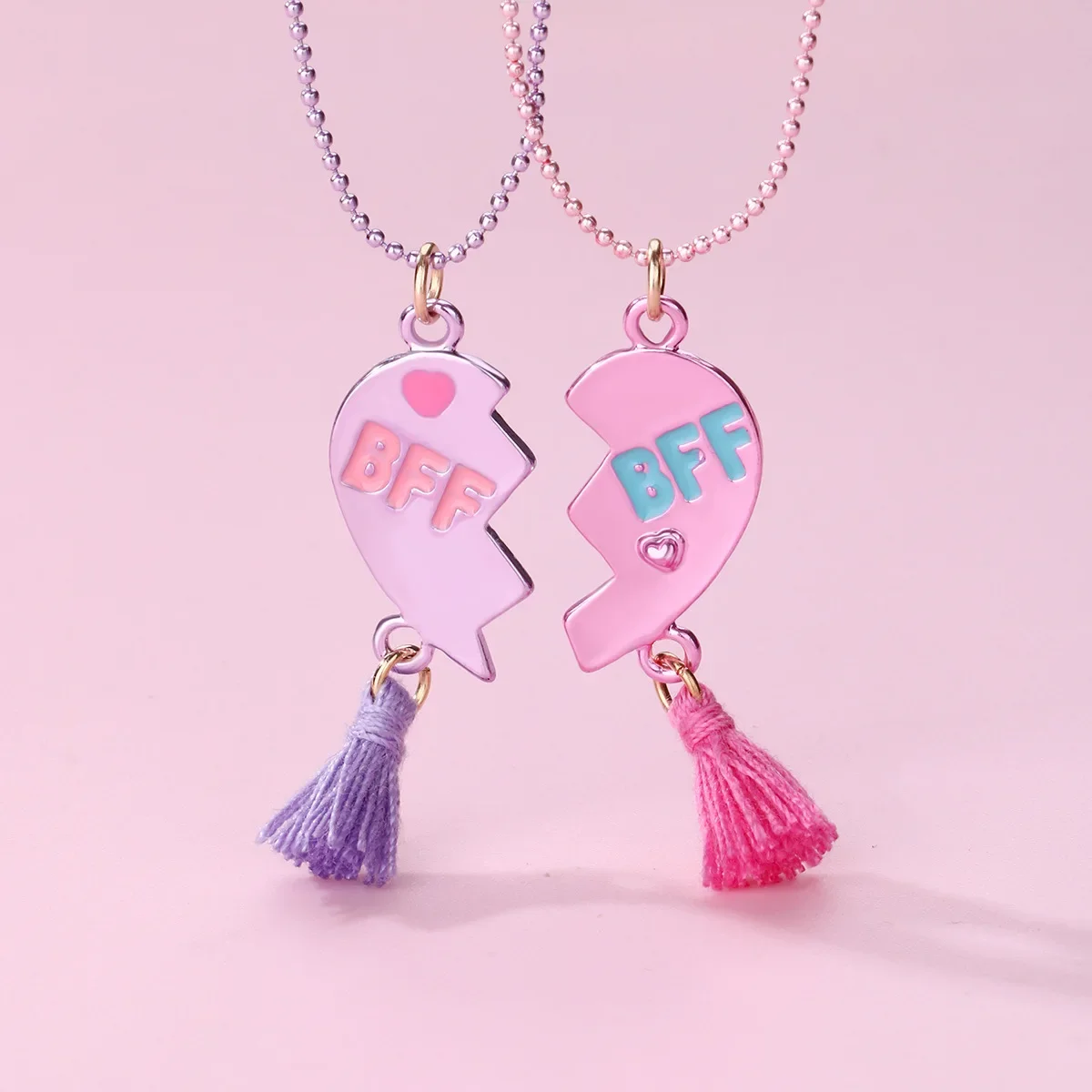 2Pcs Chic Heart Shaped Tassel Necklace for Women Fashion BFF Pendant Clavicle Chain BFF Best Friends Jewelry AccessoriGifts 2024
2Pcs Chic Heart Shaped Tassel Necklace for Women Fashion BFF Pendant Clavicle Chain BFF Best Friends Jewelry AccessoriGifts 2024