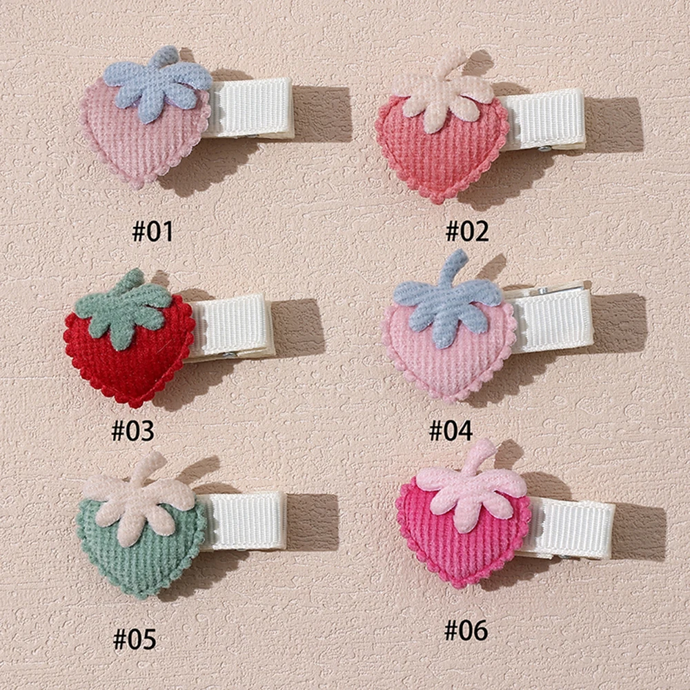 6Pcs/set Sweet Pink Strawberry Hair Clips for Children Cute Fashion Strawberry Hairpins Set for Baby Girls Hair Accessories Gift
6Pcs/set Sweet Pink Strawberry Hair Clips for Children Cute Fashion Strawberry Hairpins Set for Baby Girls Hair Accessories Gift
