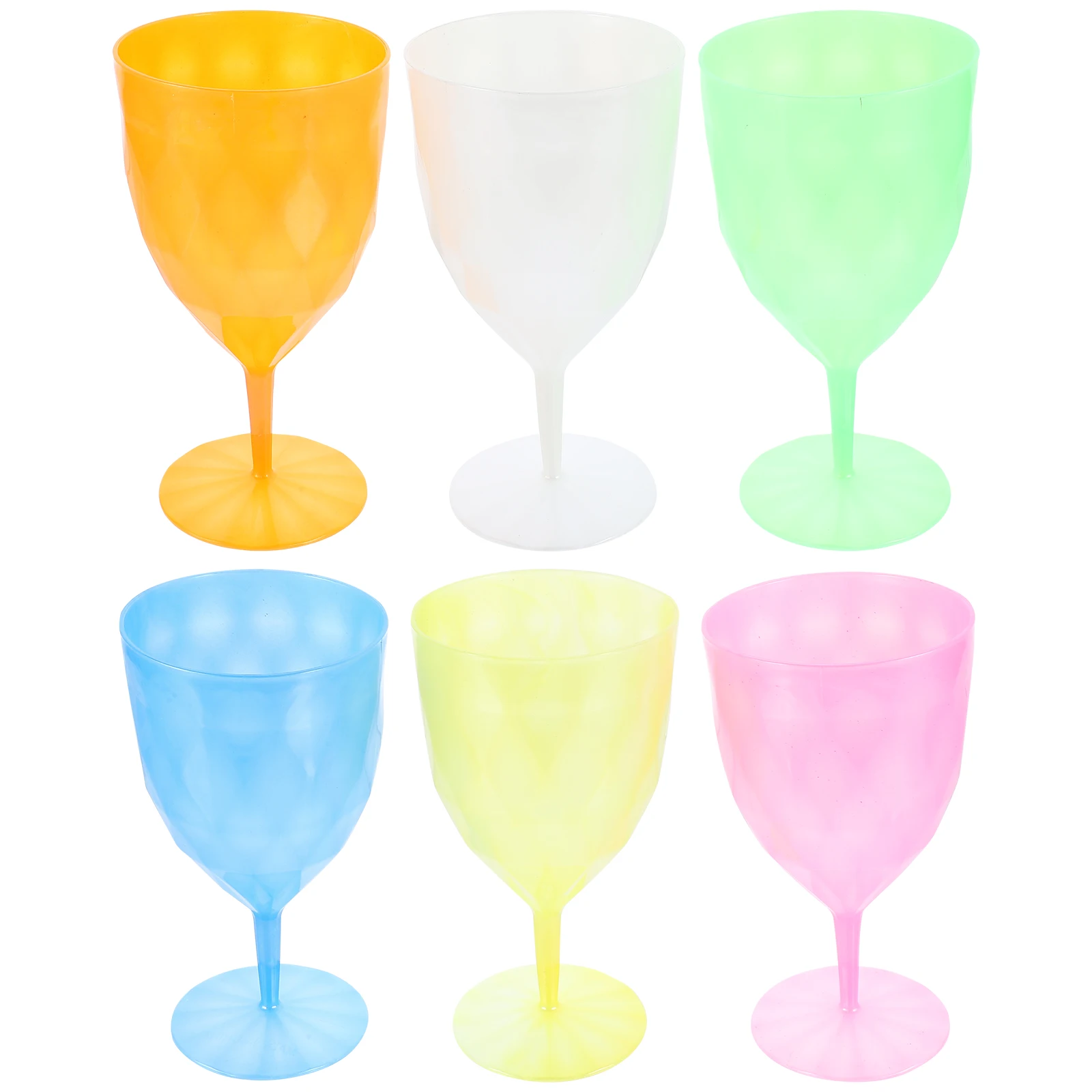 6pcs Tall Glasses Goblets Plastic Cups Home Bar Party Festival Easter Festival Party Cups Glass
6pcs Tall Glasses Goblets Plastic Cups Home Bar Party Festival Easter Festival Party Cups Glass