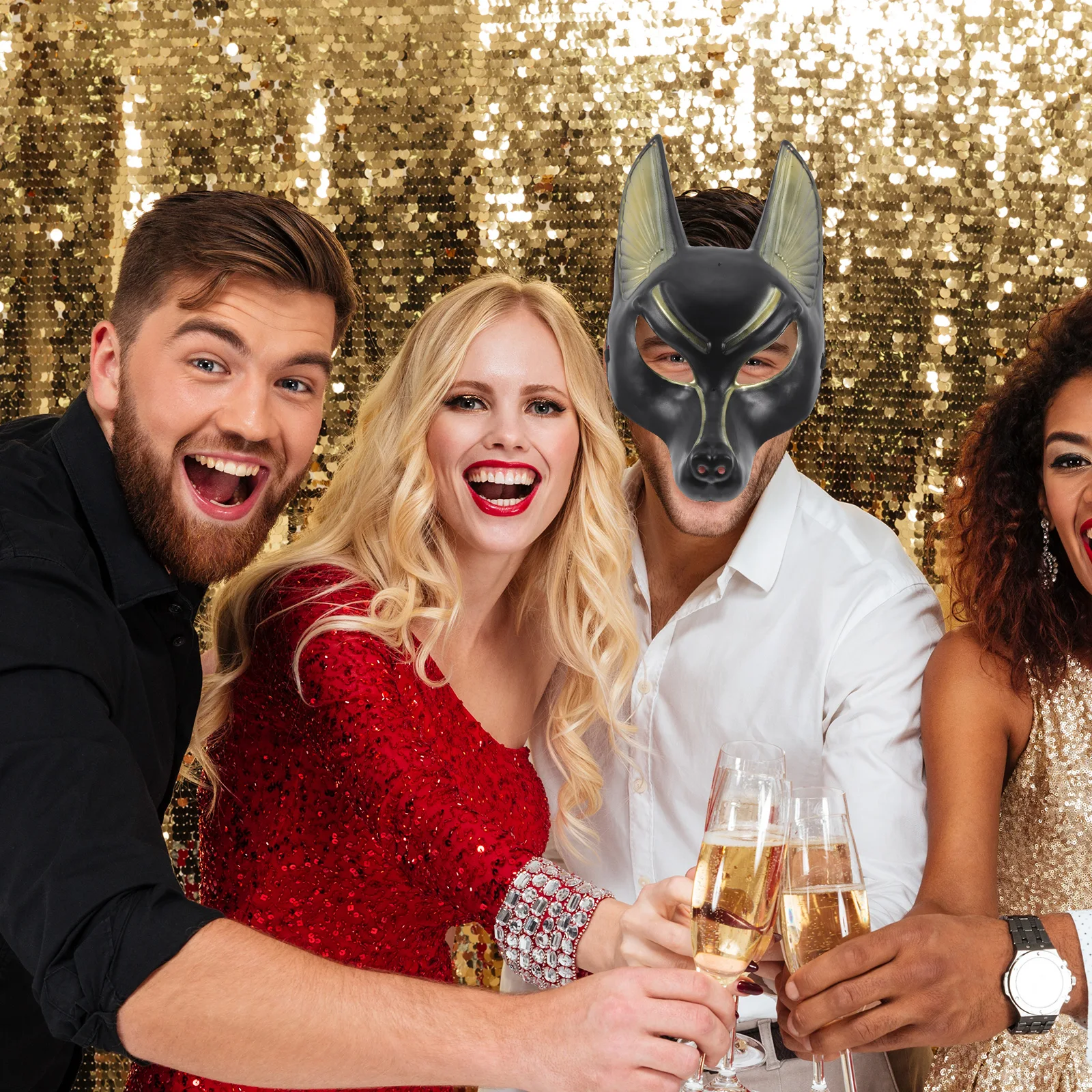 Anubis Mask Halloween Carnival Costume Photography Prop Decorative Plastic Retro Masquerade Cosplay Props Men Women Unisex Prom
Anubis Mask Halloween Carnival Costume Photography Prop Decorative Plastic Retro Masquerade Cosplay Props Men Women Unisex Prom