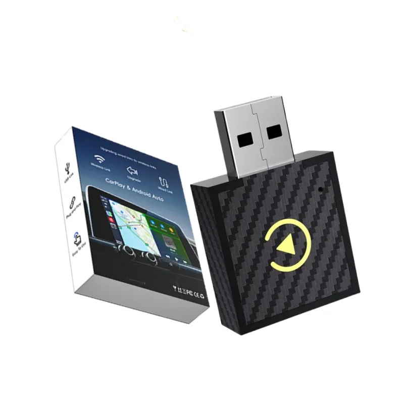 Wireless Carplay Android Auto Adapter Box
Wireless Carplay Android Auto Adapter Box
