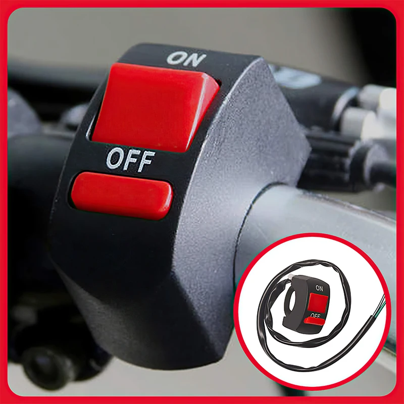 New Motorcycle Handlebar Flameout Switch ON OFF Button Universal for Moto Motor ATV Bike Black DC12V/10A Motorcycle Accessories
New Motorcycle Handlebar Flameout Switch ON OFF Button Universal for Moto Motor ATV Bike Black DC12V/10A Motorcycle Accessories