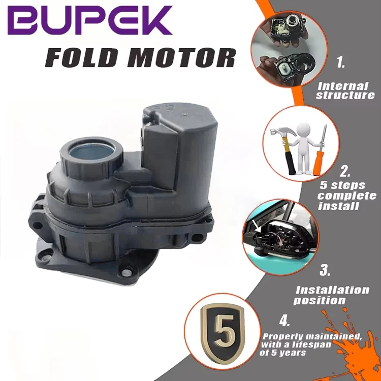 BUPEK Door Mirror Power Fold Motor For Ford F150 Lobo Direct Replacement Original Parts Vehicle Safety Parts
BUPEK Door Mirror Power Fold Motor For Ford F150 Lobo Direct Replacement Original Parts Vehicle Safety Parts
