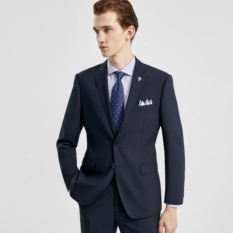 Suit Wedding Suits For Men Clothing 70% Wool Slim Gentle Fit Blue Grey Black Suits Formal Jacket + Vest +Pant Groom Wear 58 5XL
Suit Wedding Suits For Men Clothing 70% Wool Slim Gentle Fit Blue Grey Black Suits Formal Jacket + Vest +Pant Groom Wear 58 5XL